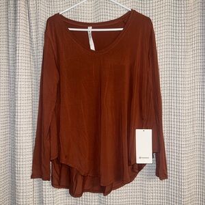 Lululemon Up For Down Time Long Sleeve